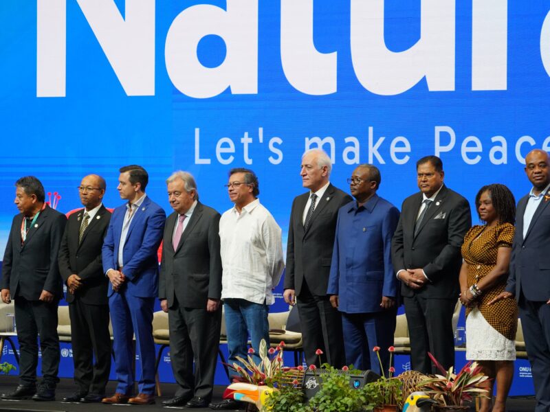 Jefes de Estado en la COP16