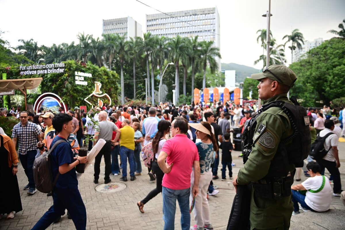 Policía Nacional de Colombia en la COP16.