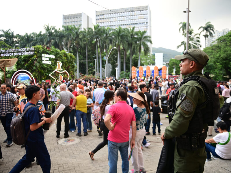 Policía Nacional de Colombia en la COP16.