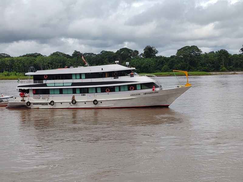 El buque Amazon Adventure, de Navegaçao Prates, llegó el pasado 27 de junio a Puerto Leguízamo.