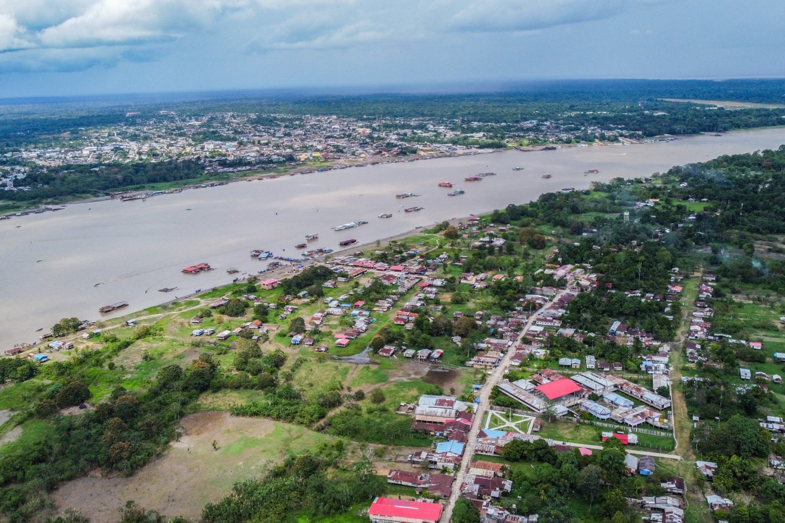 El río Amazonas podría dejar de pasar por Leticia durante varios meses al año.