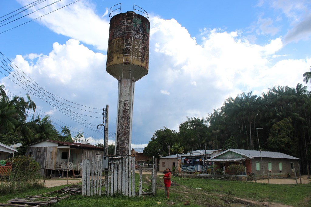 Estação de abastecimento de água da Agrovila, em Tefé