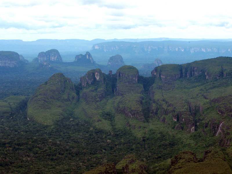 El PNN Serranía de Chiribiquete es uno de los parques de la Amazonia más afectados por la deforestación en los últimos 15 años.