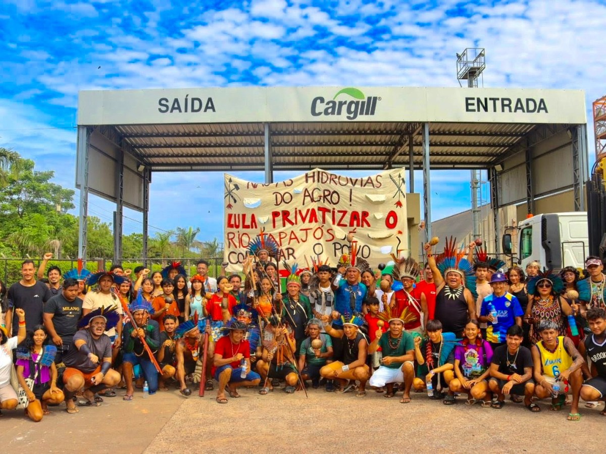 Indígenas cobram revogação de decreto da hidrovia do Tapajós e dizem que ‘rio não é mercadoria’