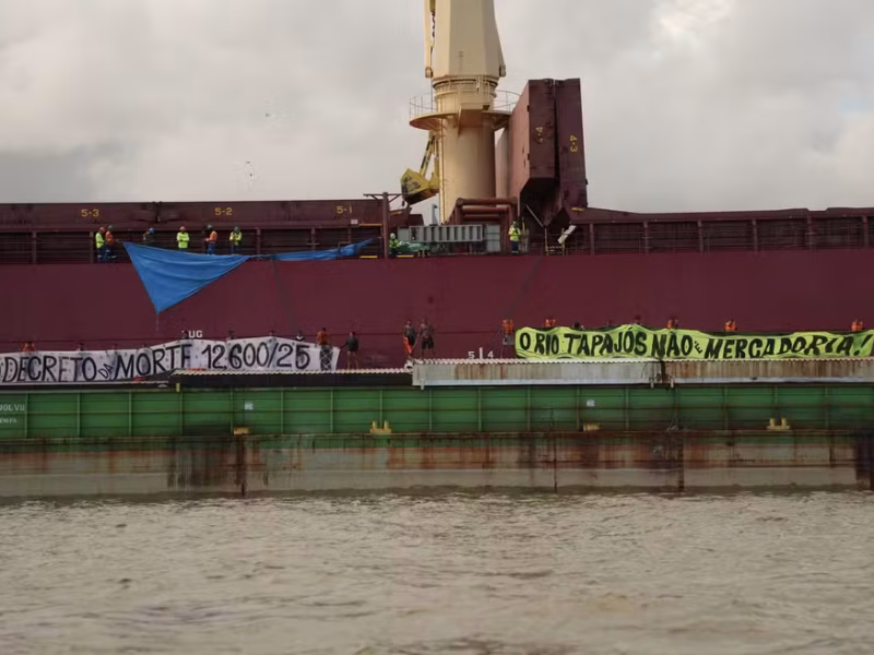 Ocupação da Cargill e a “guerra das rotas da soja” na Amazônia