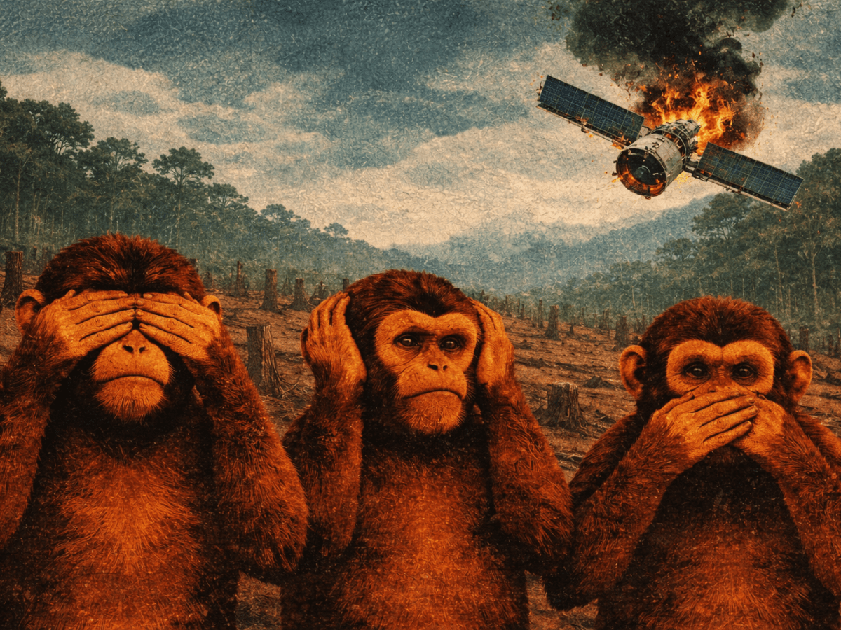 Alguém desmatou, mas ninguém viu, ouviu e denunciou